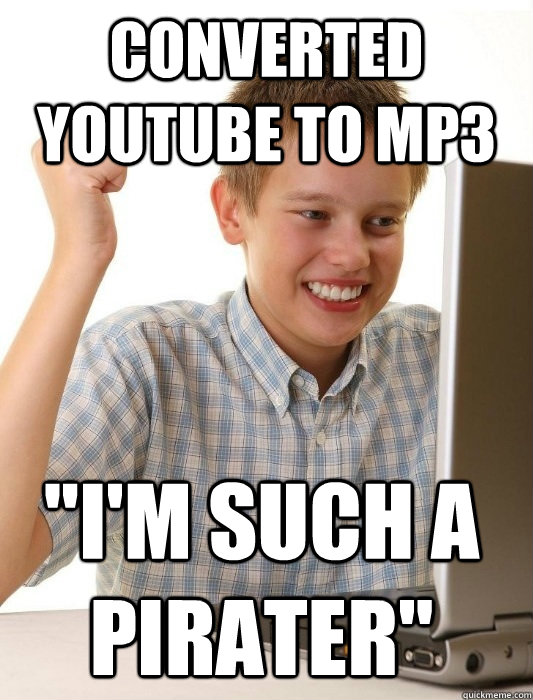 Converted youtube to mp3 