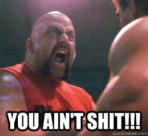  YOU AIN'T SHIT!!! -  YOU AIN'T SHIT!!!  Bull Hurley