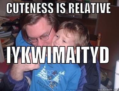 idontwannabe BLAHBLAH - CUTENESS IS RELATIVE IYKWIMAITYD Misc