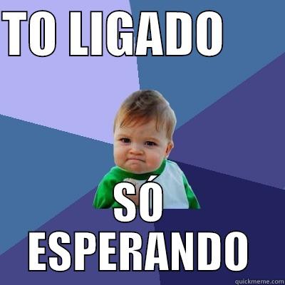 TO LIGADO       SÓ ESPERANDO Success Kid