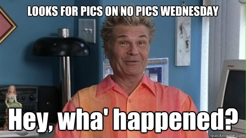 LOOKS FOR PICS ON NO PICS WEDNESDAY Hey, wha' happened? - LOOKS FOR PICS ON NO PICS WEDNESDAY Hey, wha' happened?  Whahappened