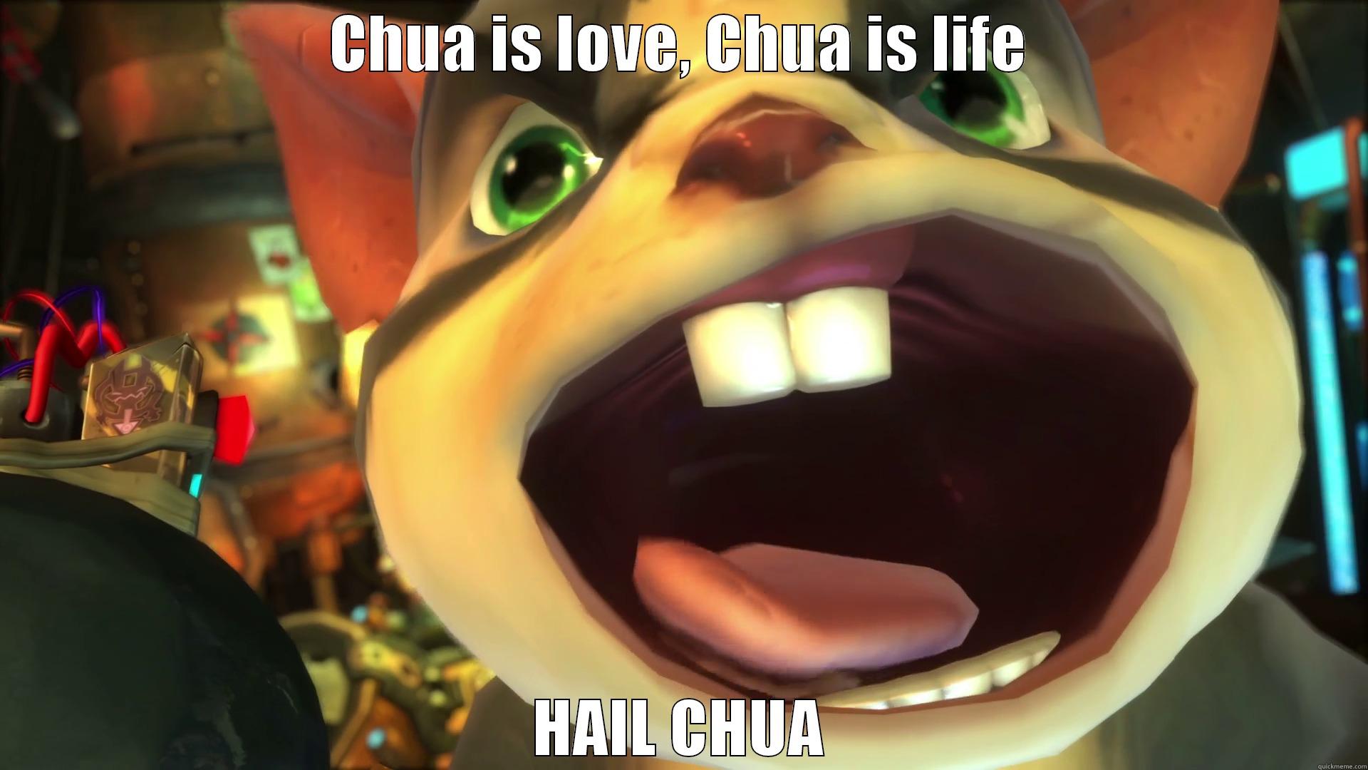 CHUA IS LOVE, CHUA IS LIFE HAIL CHUA Misc