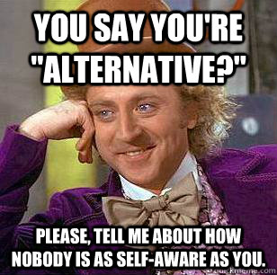 You say you're 