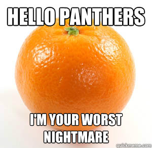 Hello Panthers
 I'm your worst nightmare - Hello Panthers
 I'm your worst nightmare  Non-Sequitur Orange