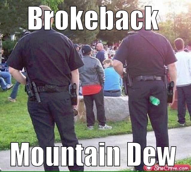 BROKEBACK MOUNTAIN DEW Misc