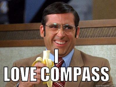  I LOVE COMPASS Brick Tamland