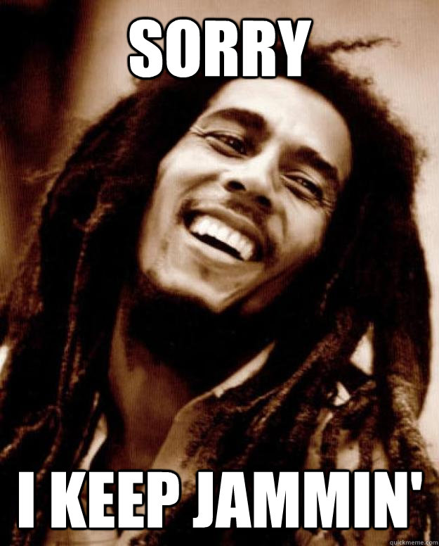 SORRY I KEEP JAMMIN' - SORRY I KEEP JAMMIN'  Good Guy Bob Marley