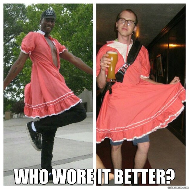 Who wore it better? - Who wore it better?  peachy keen