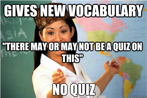 Gives new vocabulary 