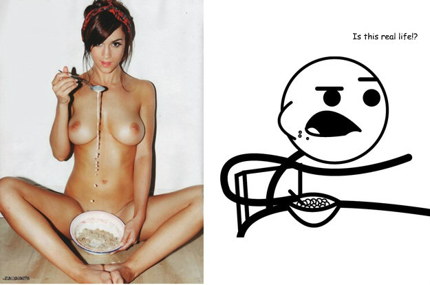 Is this real life!?  Cereal