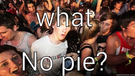 WHAT NO PIE? Sudden Clarity Clarence