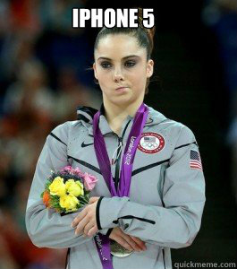 iPhone 5   McKayla is Unimpressed