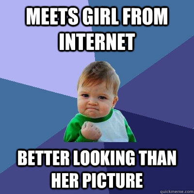 Meets girl from internet Better looking than her picture - Meets girl from internet Better looking than her picture  Misc