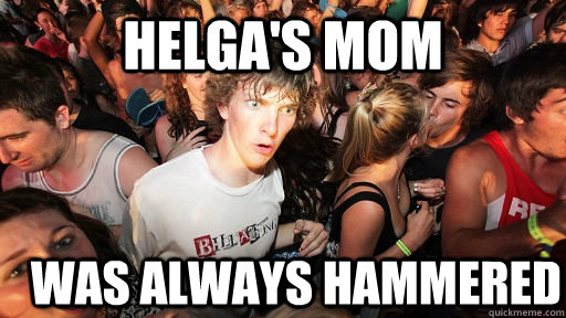 Helga's Mom Was always hammered  Sudden Clarity Clarence