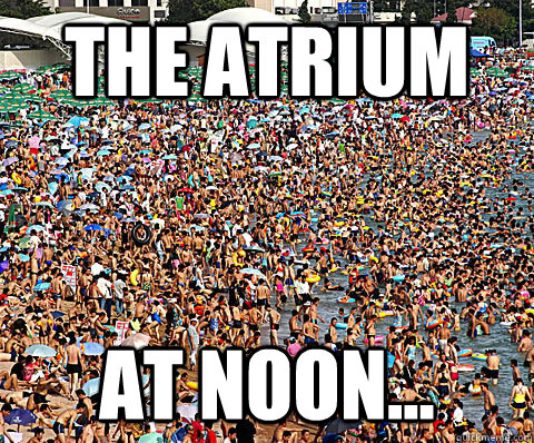 The Atrium At Noon... - The Atrium At Noon...  Ball State
