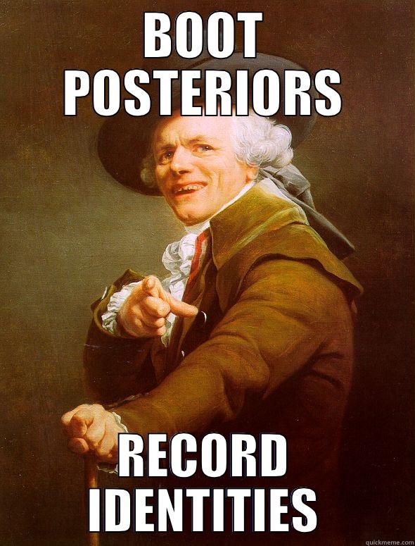 BOOT POSTERIORS RECORD IDENTITIES Joseph Ducreux