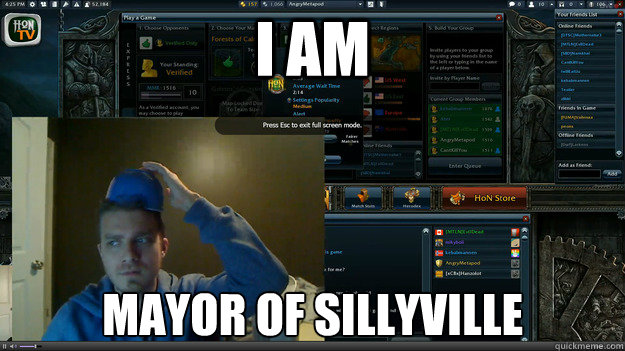 I am Mayor of Sillyville  AngryTestie