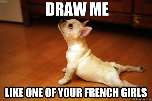 Draw me like one of your french girls - Draw me like one of your french girls  Draw me like one of your french girls