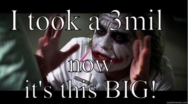 Hi there! - I TOOK A 3MIL  NOW IT'S THIS BIG! Joker Mind Loss