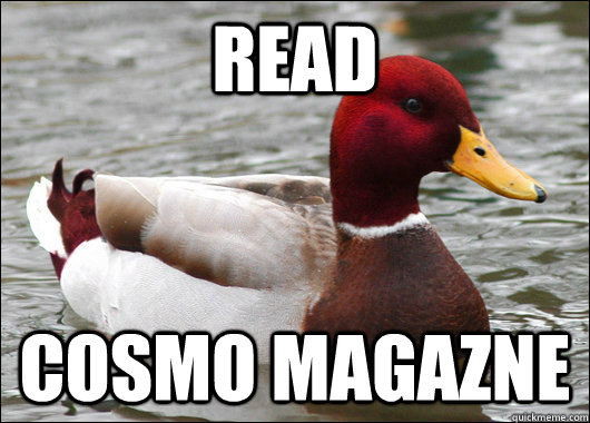 read cosmo magazne  Malicious Advice Mallard