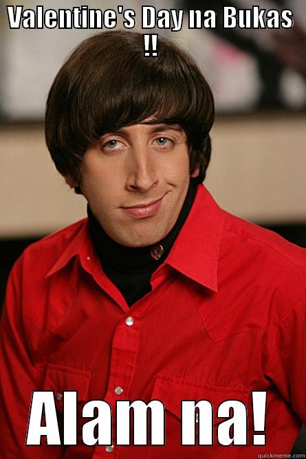 VALENTINE'S DAY NA BUKAS !! ALAM NA! Pickup Line Scientist