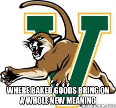  Where baked goods bring on a whole new meaning  Mascot