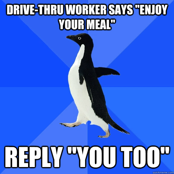 Drive-Thru worker says 