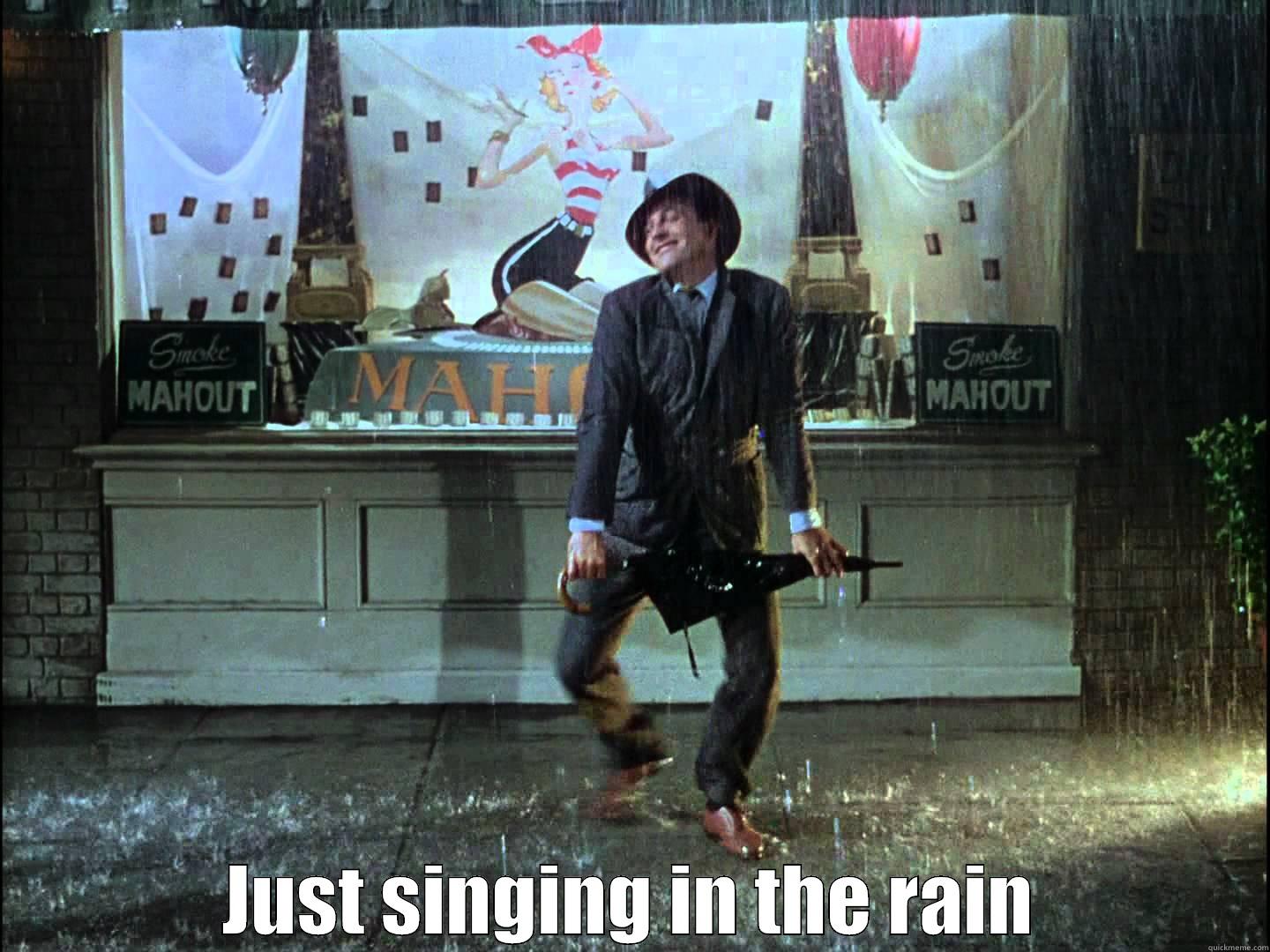 Just singing in the rain -  JUST SINGING IN THE RAIN Misc