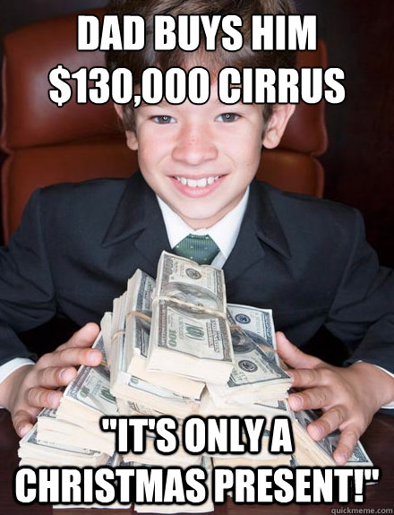 Dad buys him $130,000 Cirrus 
