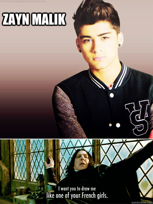 Zayn Malik  1D Meme Zayne
