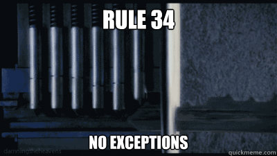 Rule 34 No Exceptions  Key Rule 34