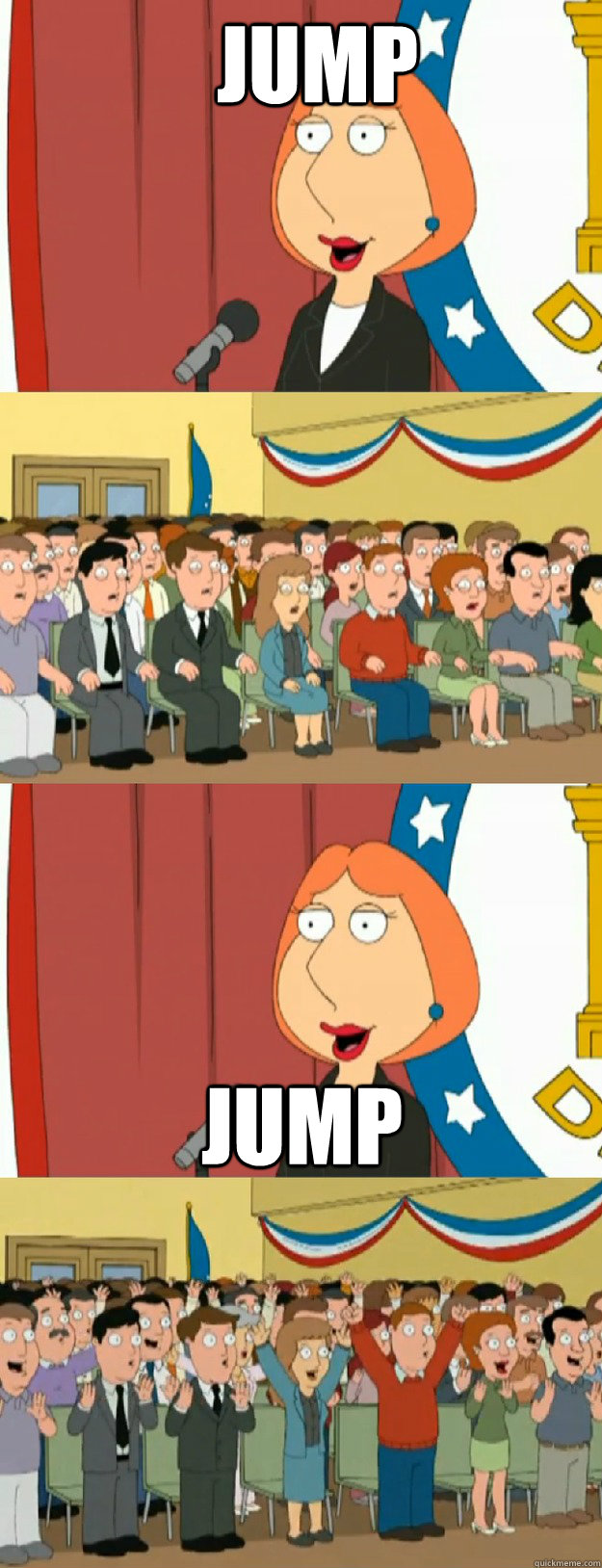 JUMP JUMP  Lois Griffin