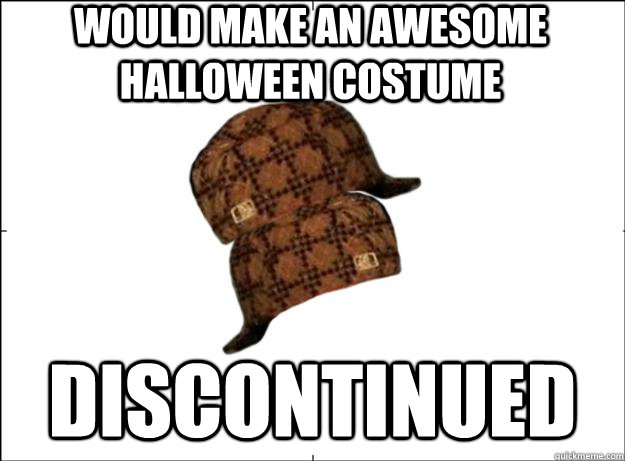 Would make an awesome halloween costume discontinued  