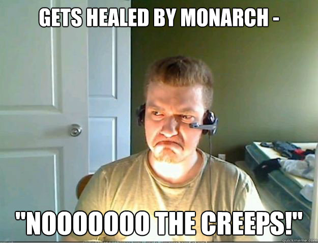 GETS HEALED BY MONARCH - 