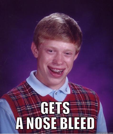 HOT GIRL SAYS THANKS FOR HOLDING THE DOOR AT SUPERMARKET GETS A NOSE BLEED Bad Luck Brian