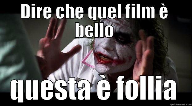 DIRE CHE QUEL FILM È BELLO QUESTA È FOLLIA Joker Mind Loss