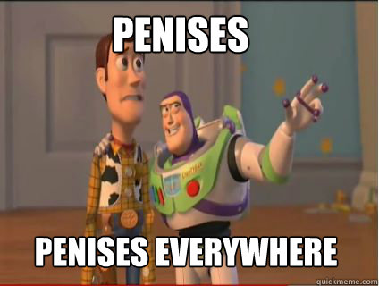 penises penises everywhere  woody and buzz