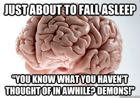 Just about to fall asleep 