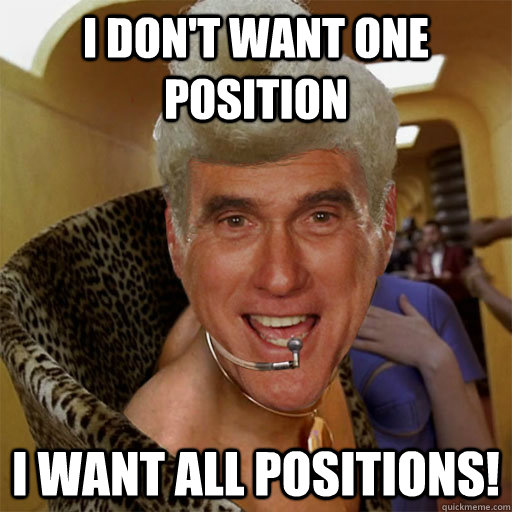I don't want one position I want all positions! - I don't want one position I want all positions!  Ruby Rom