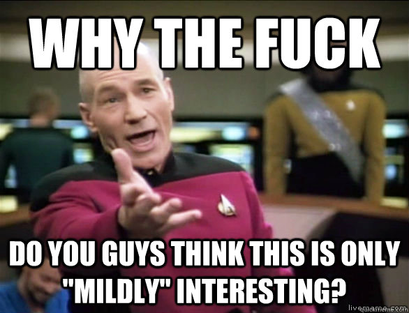 Why the fuck Do you guys think this is only 