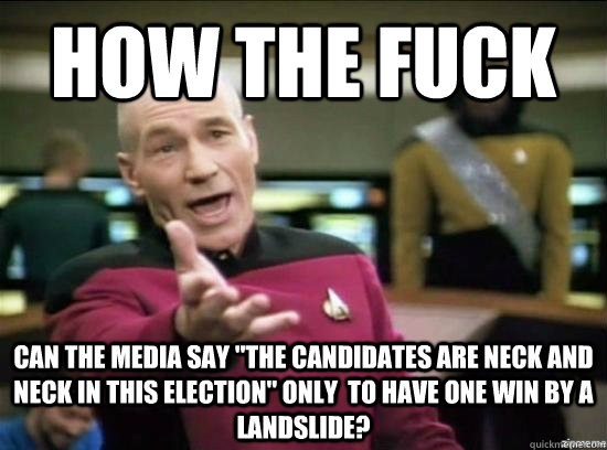 How the fuck can the media say 