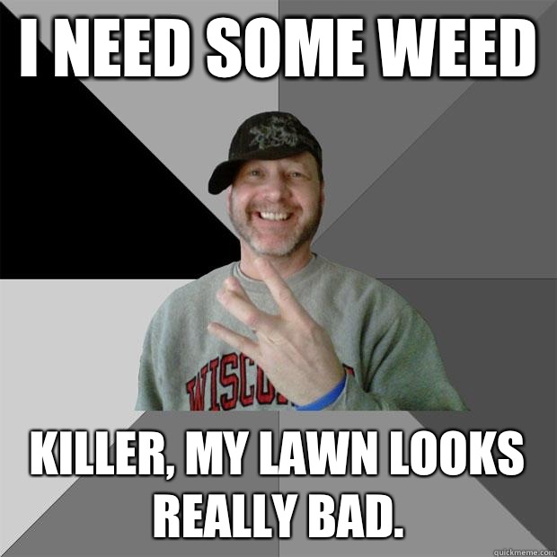 I need some weed Killer, my lawn looks really bad. - I need some weed Killer, my lawn looks really bad.  Hood Dad