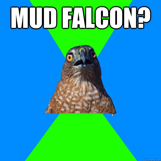 Mud Falcon?   Hawkward