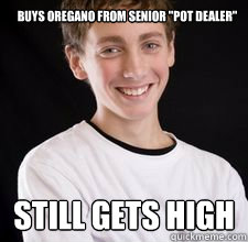 Buys Oregano from senior 