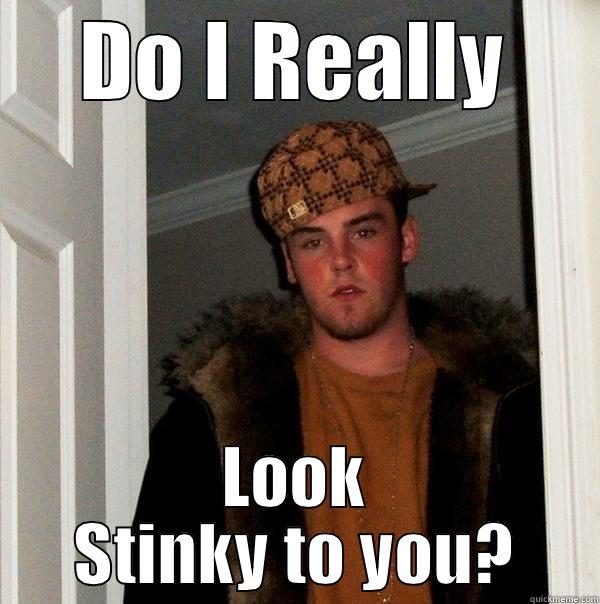 DO I REALLY LOOK STINKY TO YOU? Scumbag Steve