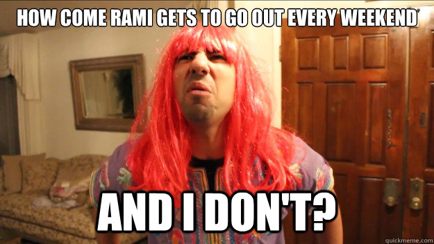 How come Rami gets to go out every weekend And i don't?  fouseytube