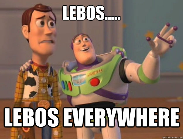 Lebos..... Lebos everywhere   Buzz Lightyear