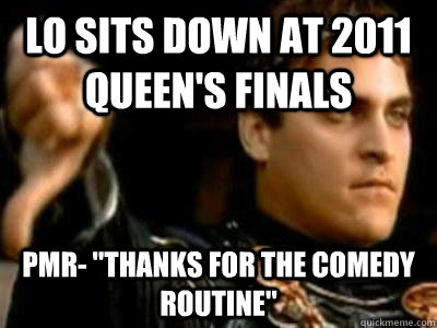 LO Sits Down at 2011 Queen's finals PMR- 