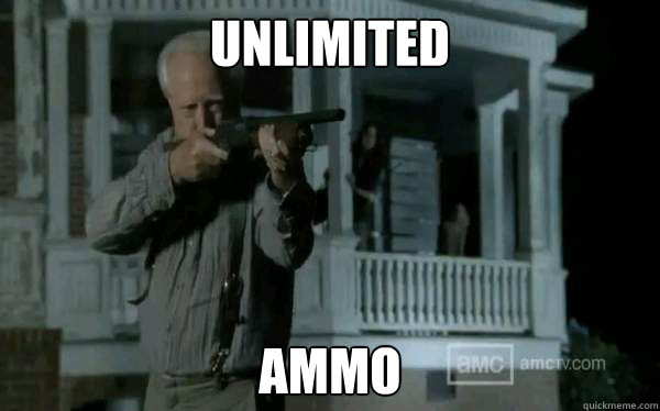 unlimited ammo  