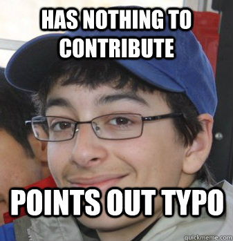 should i point out a typo in email should i point out a typo in email